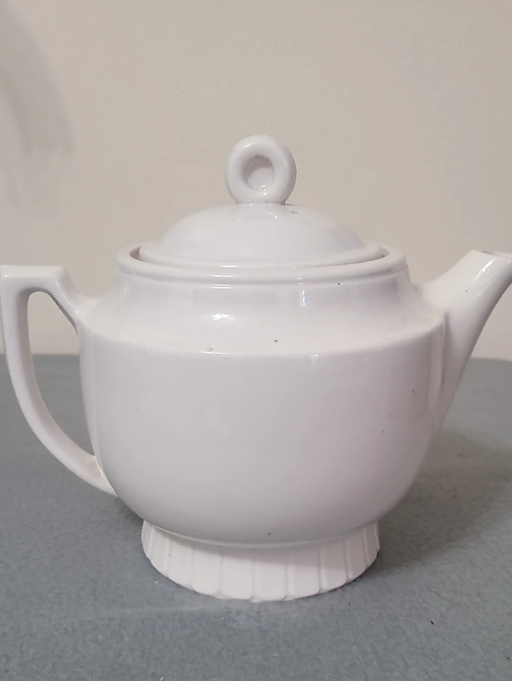 Vintage Porcelier Hearth‎ Scene Teapot - Hand Painted